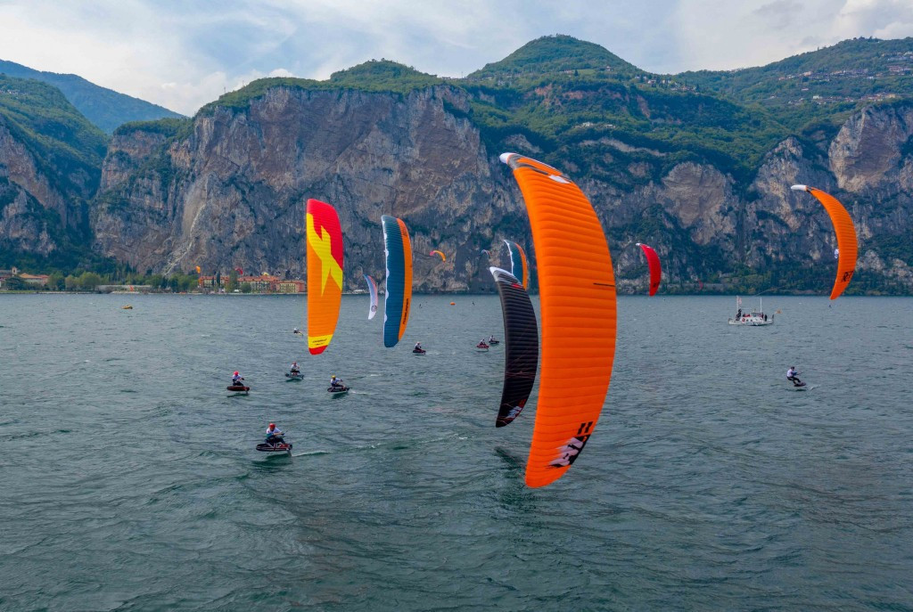 The Formula Kite World Championships are taking place in Lake Garda ©International Kiteboarding Association 