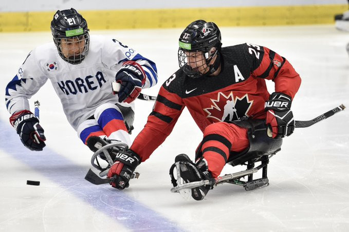 Canada thrashed South Korea 10-0 in their semi-final ©Para Ice Hockey/Twitter