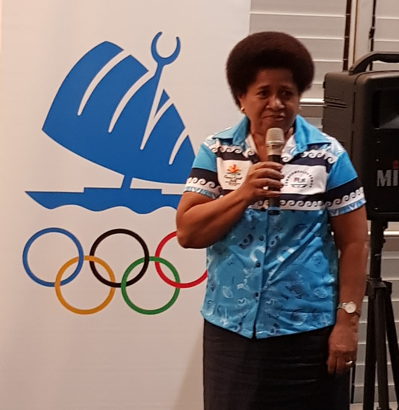 Makarita Lenoa has been elected President of the Fiji Association of Sports and National Olympic Committee after defeating Joe Rodan Senior in the election ©FASANOC
