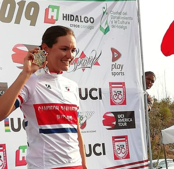 Mexico's Ariadna Gutiérrez triumphed in the women's road race at the Pan American Road Cycling Championships in Pachuca ©COPACI