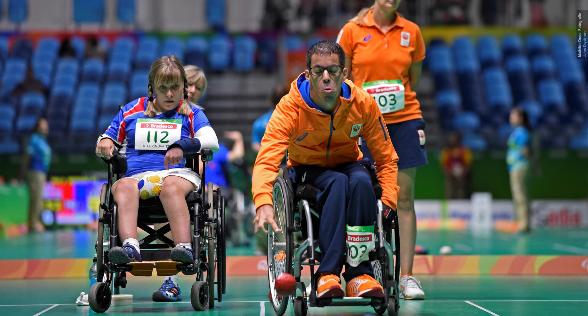 Paralympic silver medallist Daniel Perez of the Netherlands beat Slovakia's Tomas Kral to claim BC1 gold in Montreal ©TeamNL/Twitter