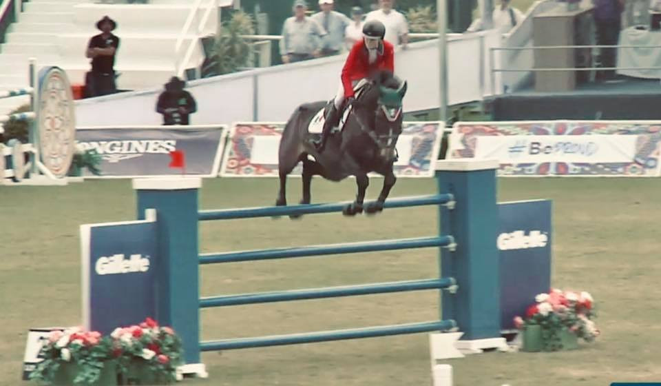 Mexican athletes dominated the podium on the first day of the FEI Longines Grand Prix ©Facebook