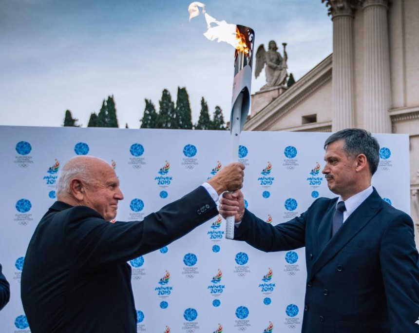 EOC President Janez Kocijančič claimed he is confident they will find a host for the 2023 European Games ©Minsk 2019