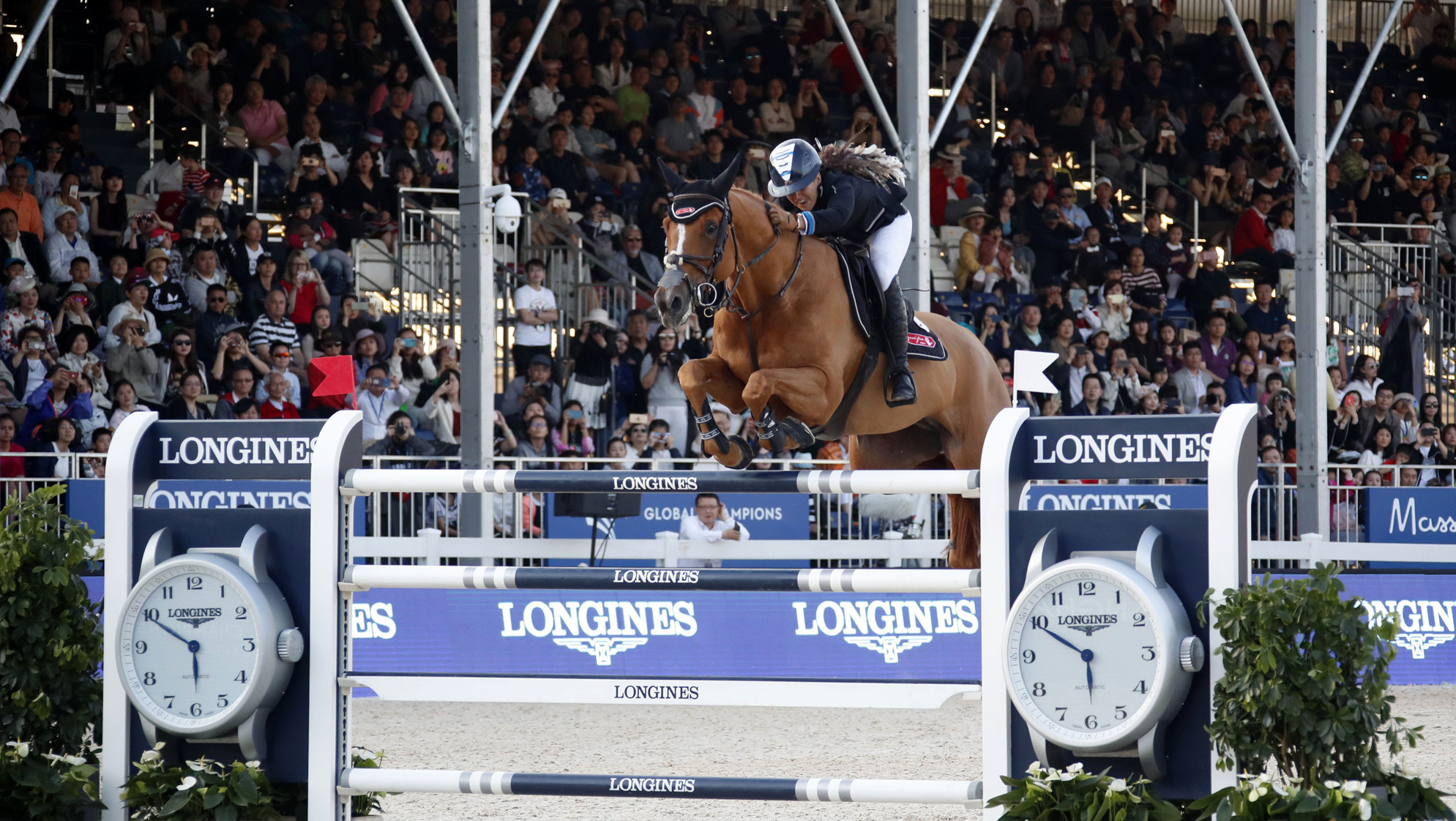 Goldstein becomes first woman to win Shanghai Longines Global Champions Tour Grand Prix