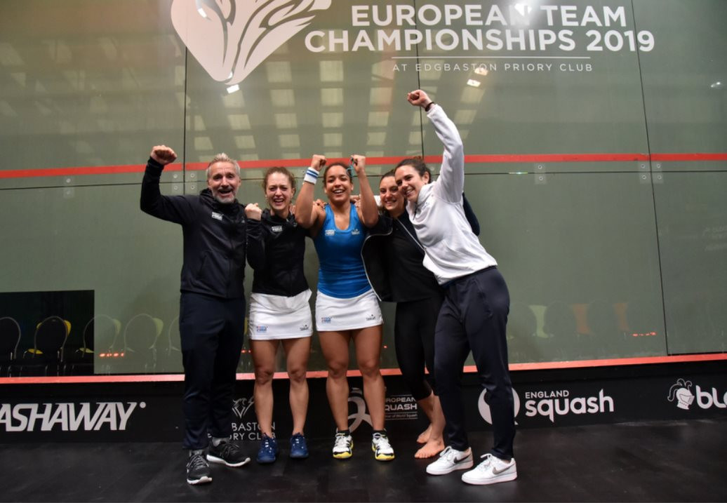 France beat defending champions England to win European Team Squash Championships