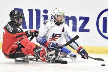 Roybal scores overtime winner as United States beat Canada to clinch World Para Ice Hockey Championships title
