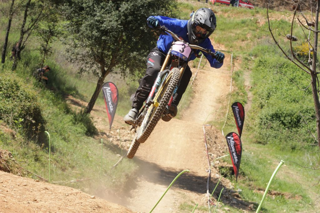 Coulanges and Farina fastest in timed sessions at European Mountain Bike Championships