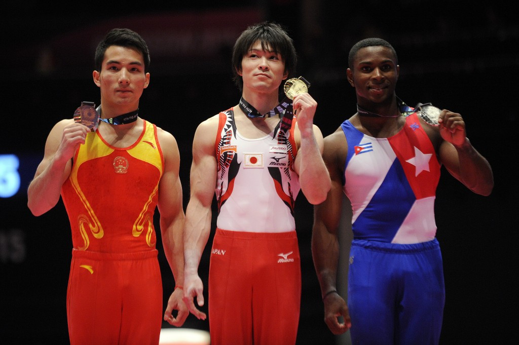 Kohei Uchimura proved too strong for the rest of the field ©Getty Images