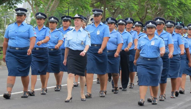 There will be a significant police presence at Samoa 2019 (Picture: Samoa Police Service)