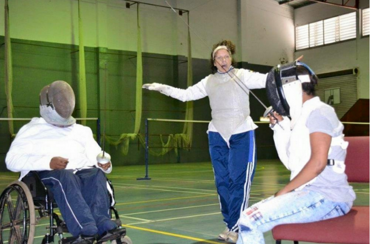 Klein Karoo Sports Club for the Disabled now has eight aspiring fencers