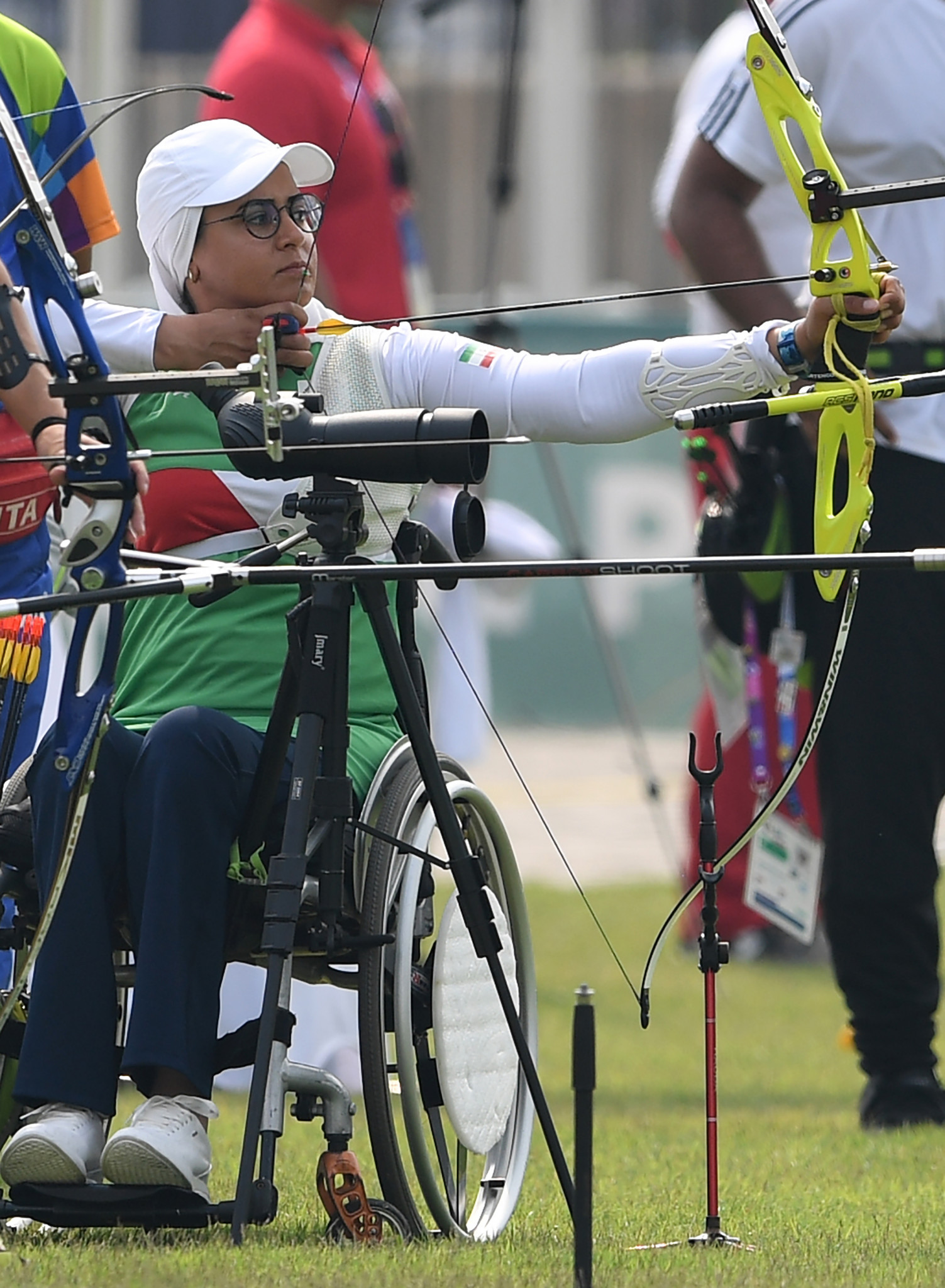 Iran's Zahara Nemati, who won her second Paralympic title at the Rio 2016 Games afer competing in the Olympics, may be contemplating another double in Tokyo as she prepares to compete in the Archery World Cup in Shanghai ©Getty Images