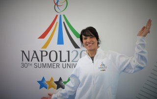 Double Olympic gold medallist Di Centa gives backing to Naples 2019 Summer Universiade