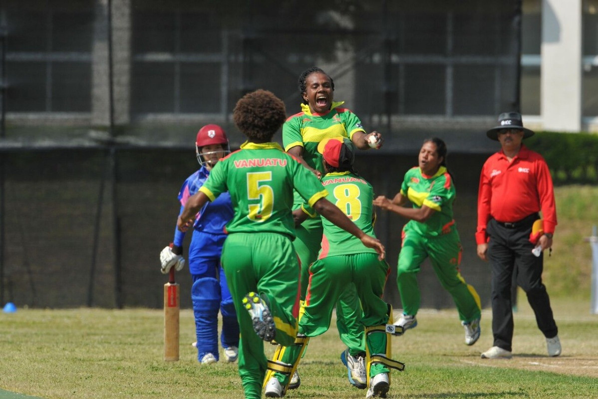 Vanuatu recorded their first victory of the ICC Women’s Qualifier EAP 2019 ©Twitter