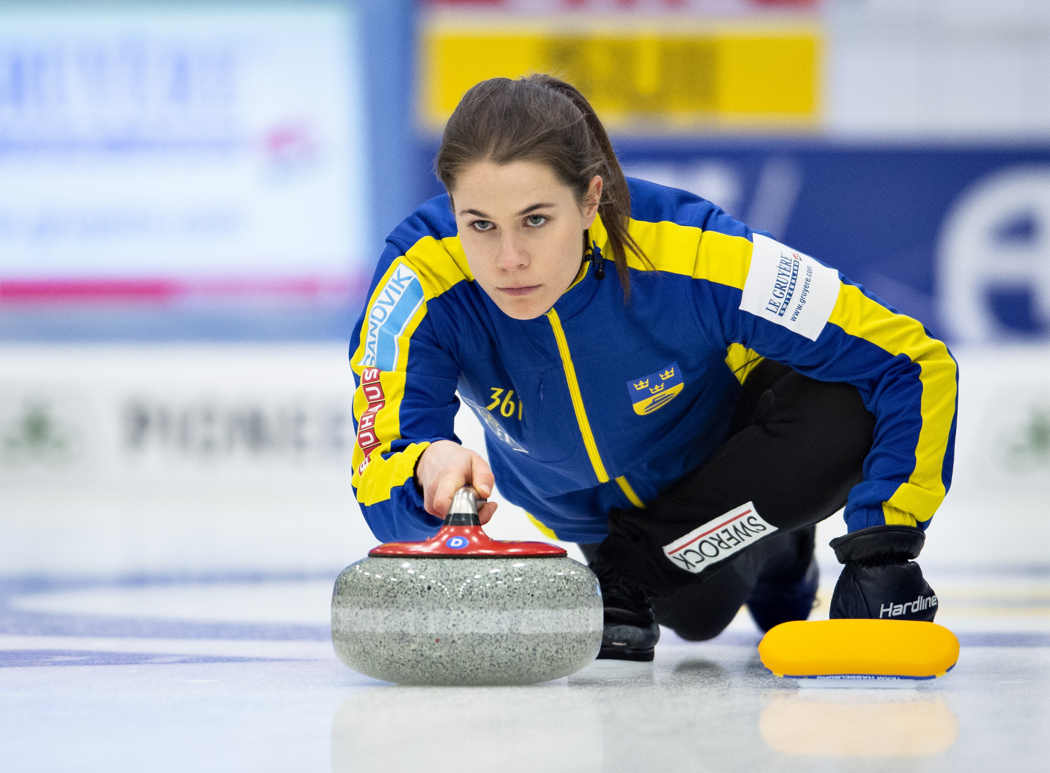 Sweden's Anna Hasselborg will be the skip for her team at the Curling World Cup grand final ©Getty Images