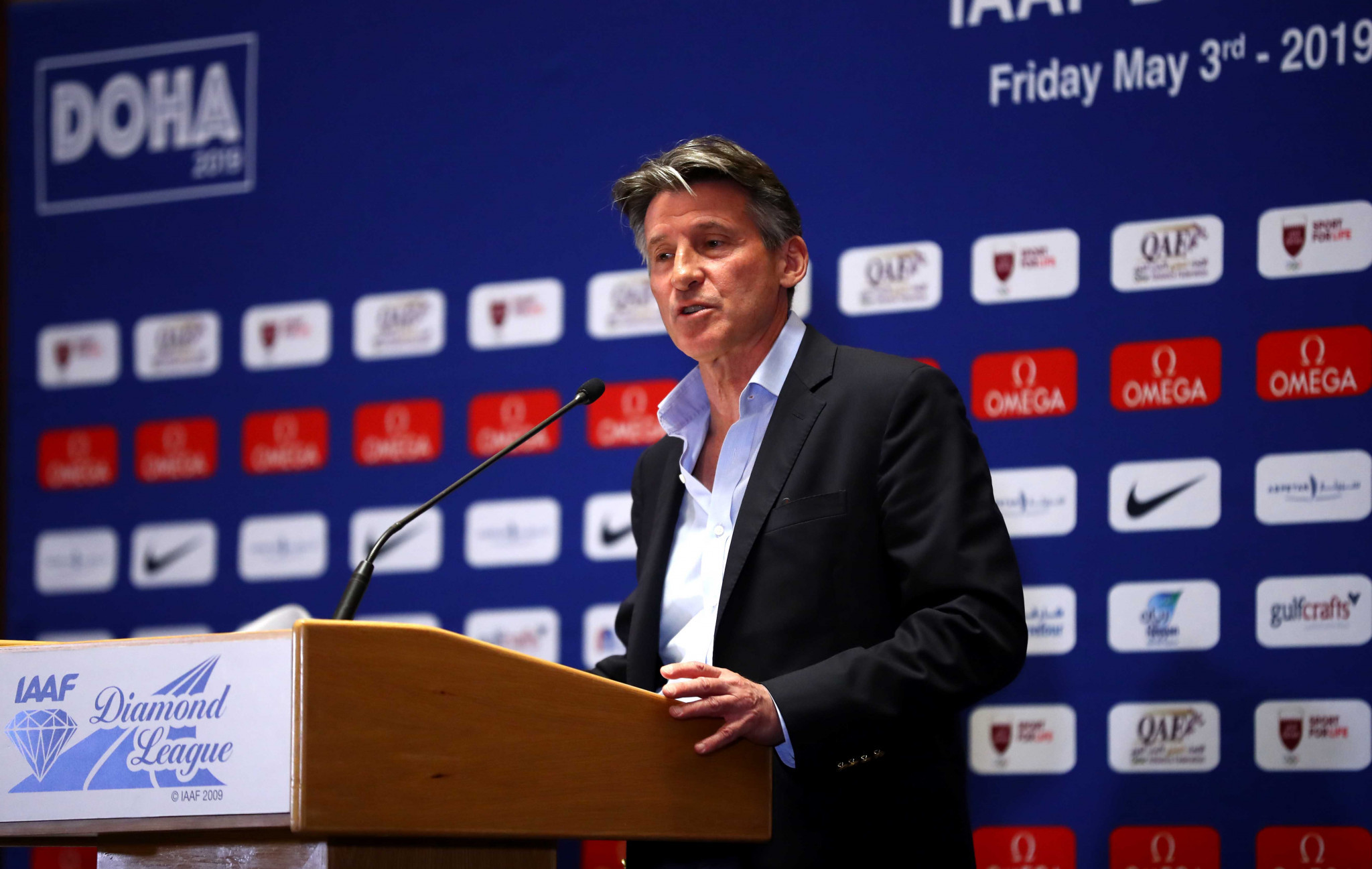 International Association of Athletics Federations President Sebastian Coe has led the campaign to have the new rules, which many claim discriminate against Caster Semenya, implemented ©Getty Images