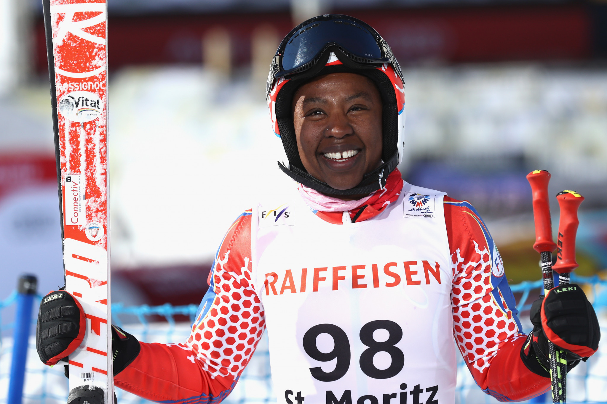 Marti aiming to be first skier from Haiti to compete at Winter Olympics in 2022
