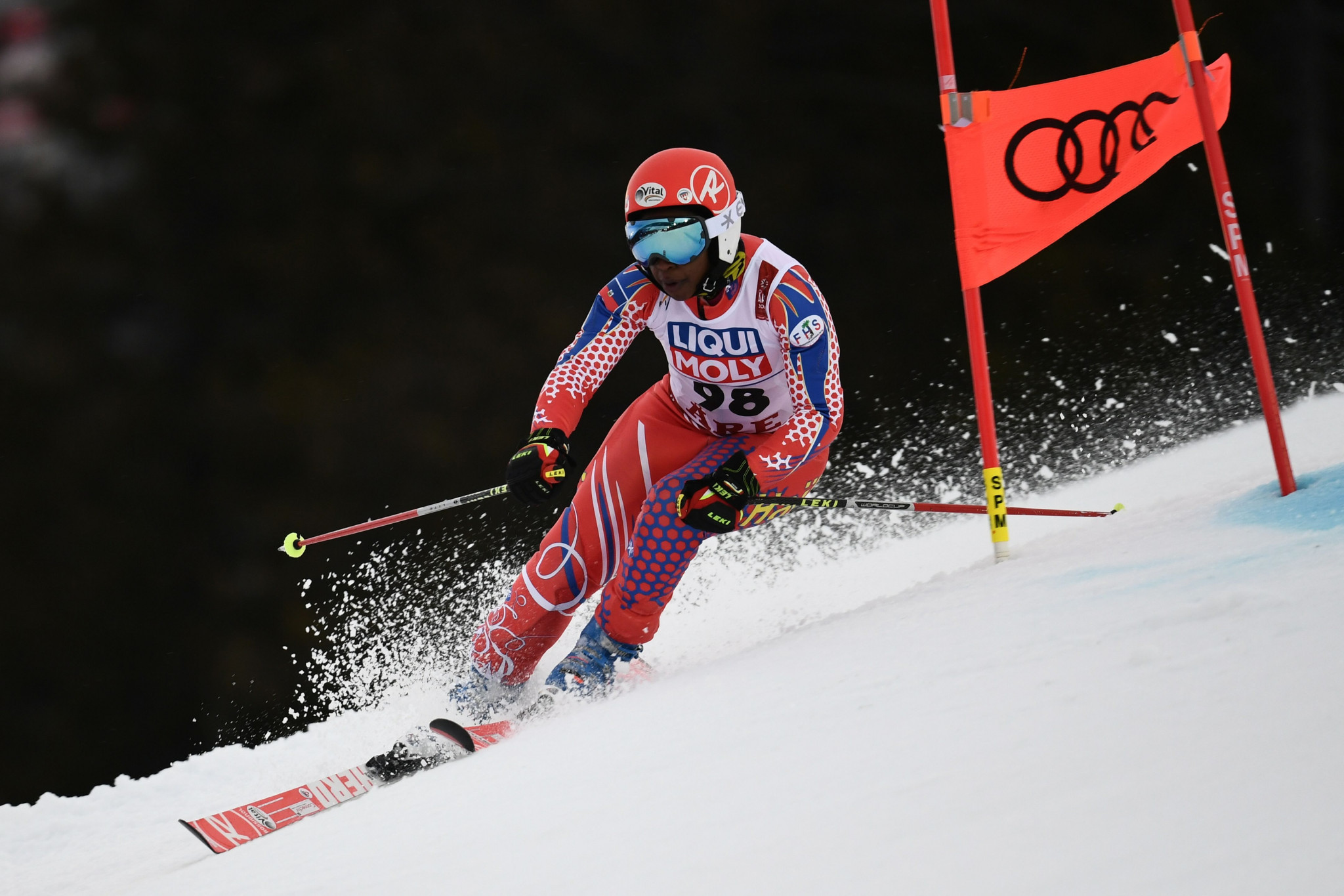 Celine Marti competed in the women's slalom event at February’s FIS Alpine World Ski Championships in Åre in Sweden, finishing 52nd ©Getty Images