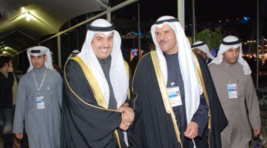 Asian Shooting Confederation President  Sheikh Salman Sabah Al-Salem Al-Homoud Al-Sabah (right) is also the Kuwaiti Sports Minister so is responsible for the controverial legislation ©ASC