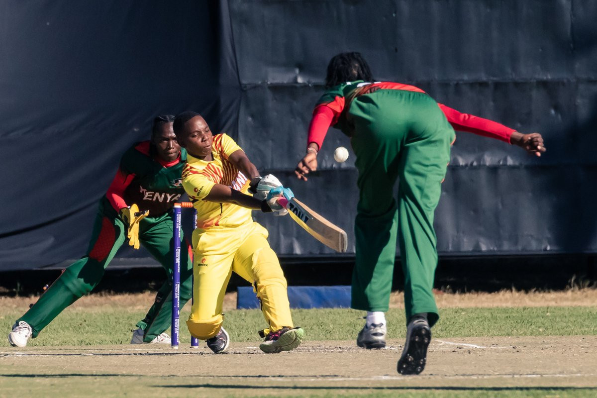 Uganda narrowly defeated Kenya at the ICC Women's Qualifier Africa 2019 ©Zimbabwe Cricket
