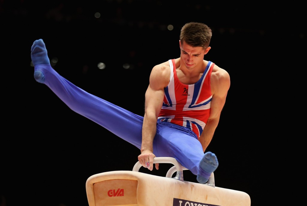 Max Whitlock became Great Britain's first-ever world champion with gold on the pommel horse
