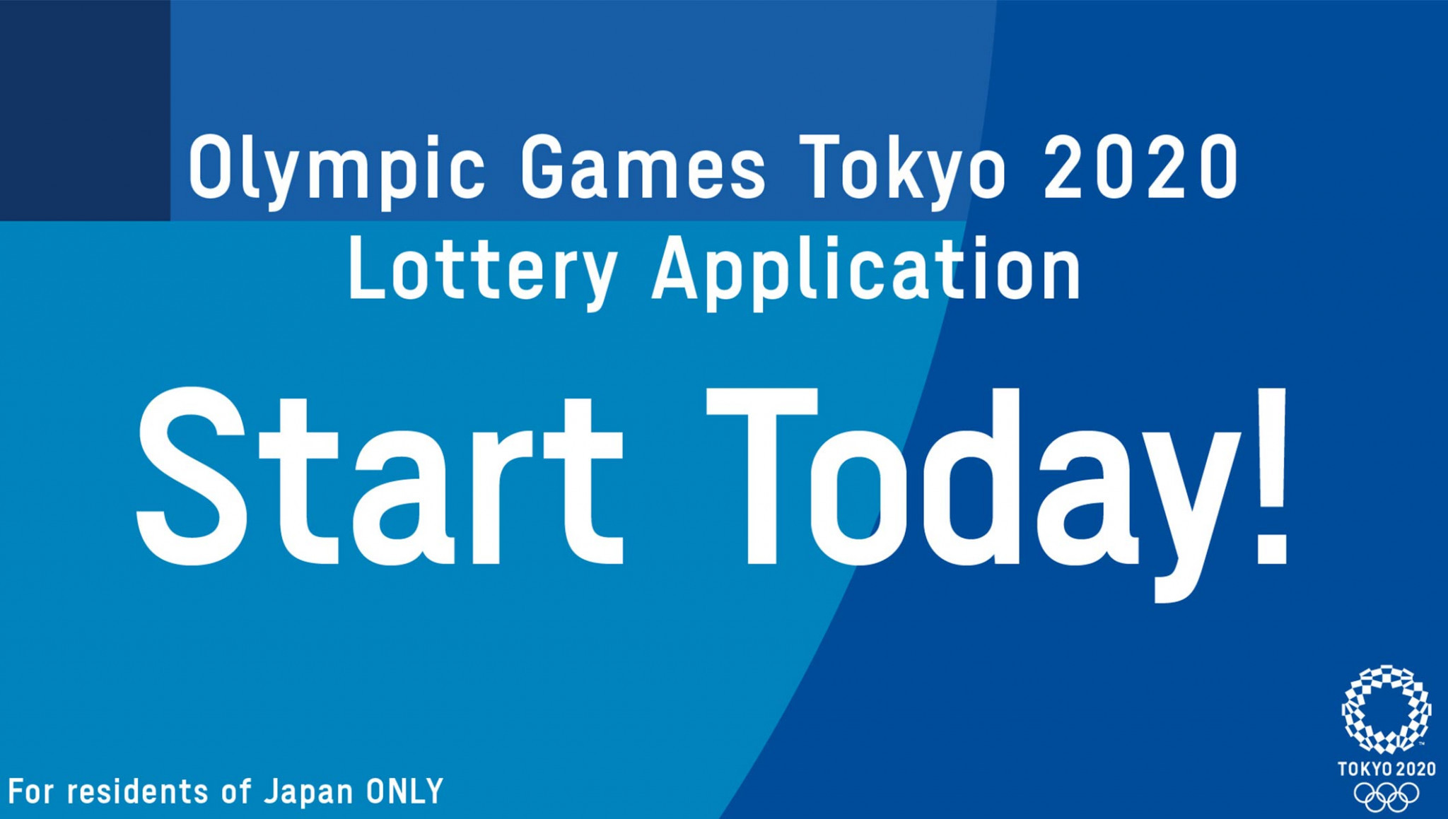 Tokyo 2020 has today launched the lottery for the first phase of Olympic Games ticket sales for residents of Japan ©Tokyo 2020