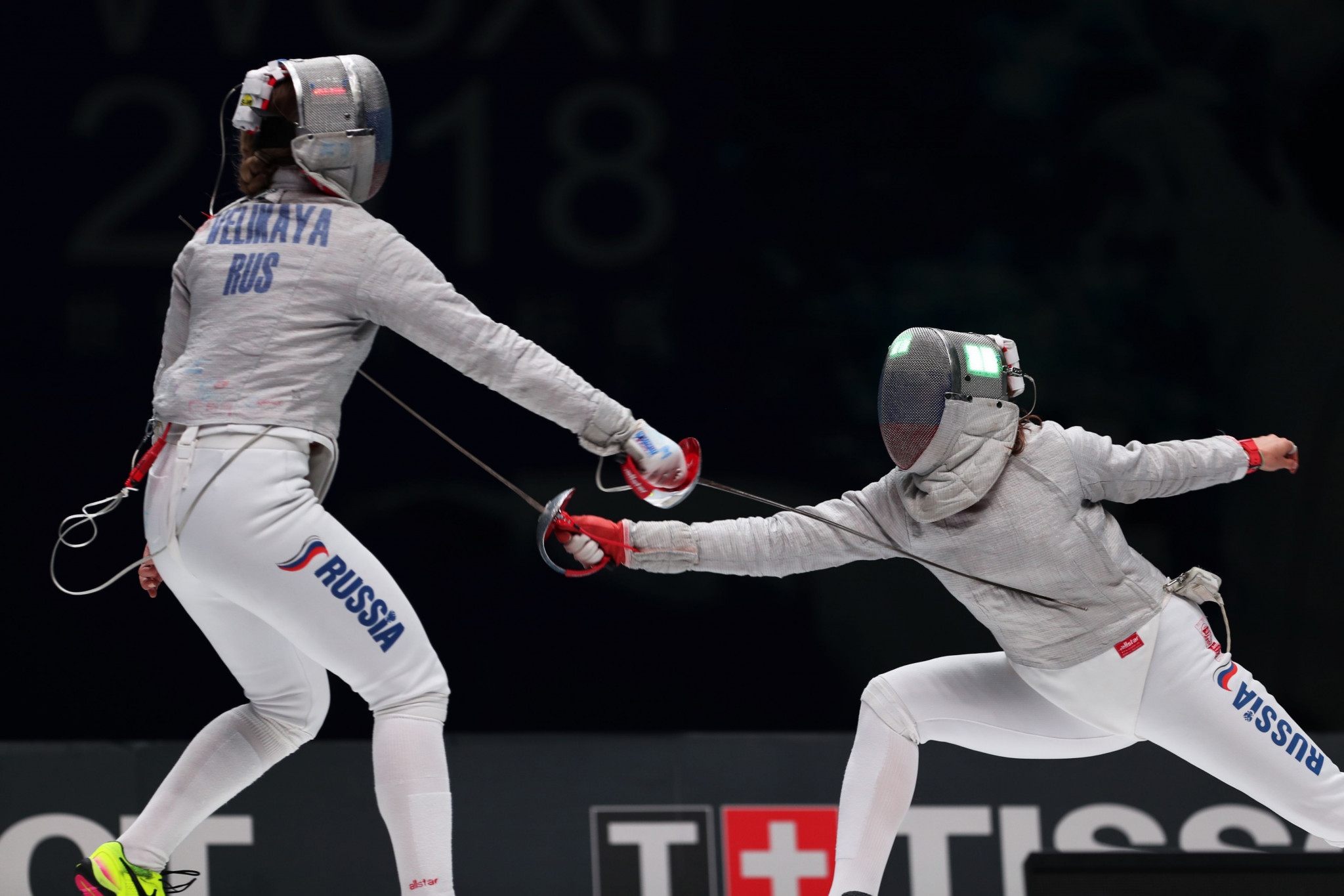 Russia's Sofya Velikaya will be hoping to justify her number one ranking at the FIE Women's Sabre World Cup in Tunis ©Getty Images