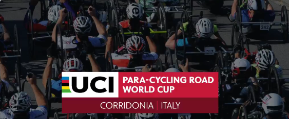 Action began today at the UCI Para-cycling Road World Cup in Corridonia in Italy ©UCI