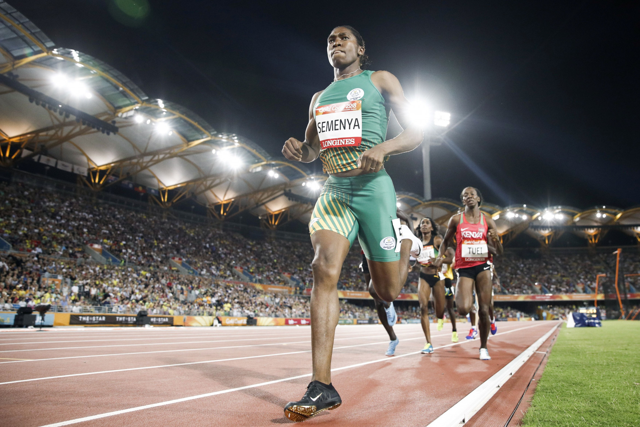 Caster Semenya won double gold at Gold Coast 2018 setting two Commonwealth Games records in the process ©Getty Images
