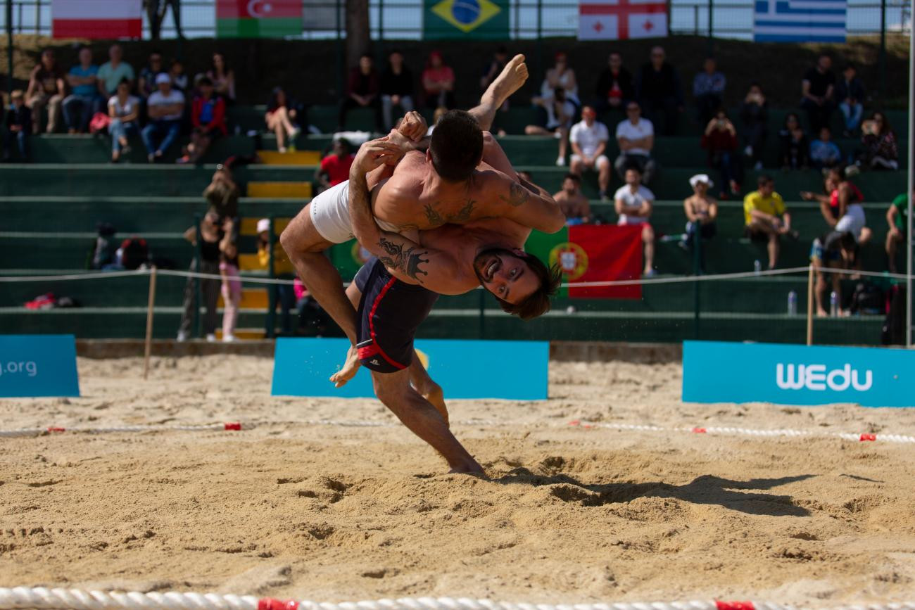 The second stop of the 2019 UWW Beach Wrestling World Series is due to begin in Rio de Janeiro tomorrow ©UWW