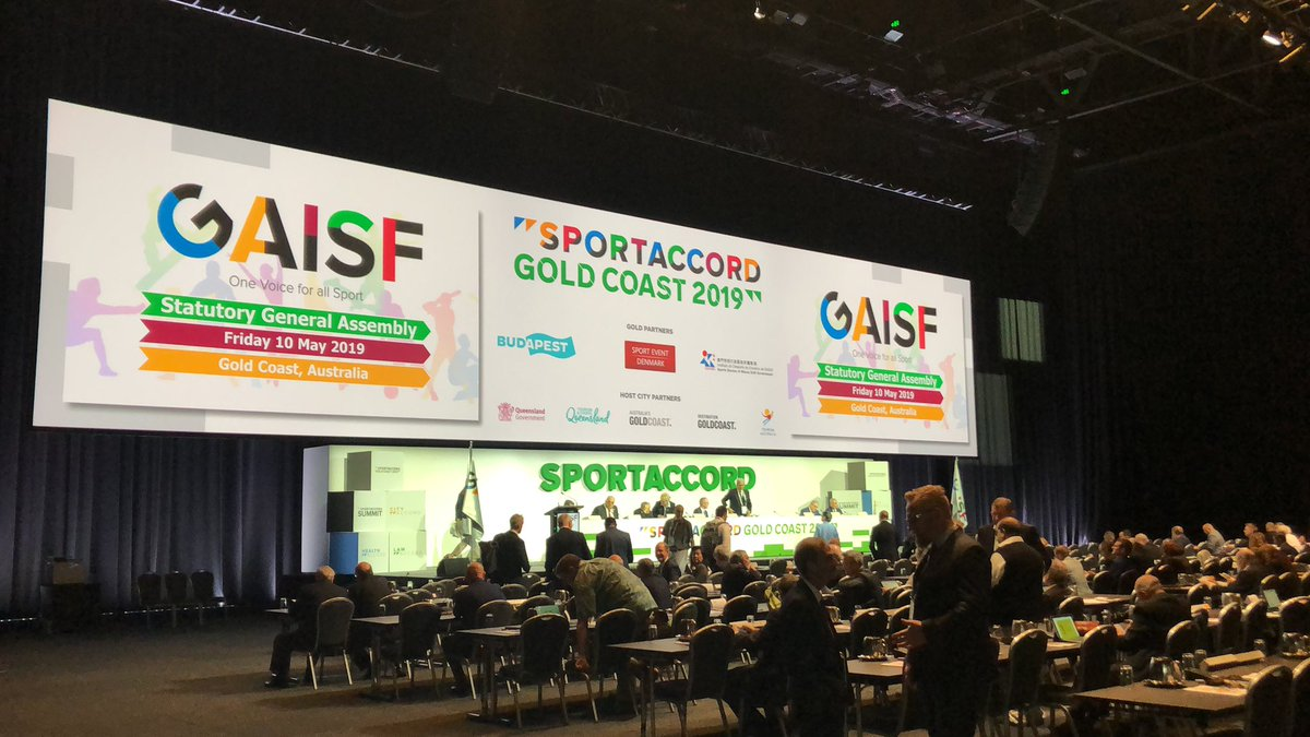 The GAISF General Assembly headlined the final day of SportAccord Summit ©GAISF