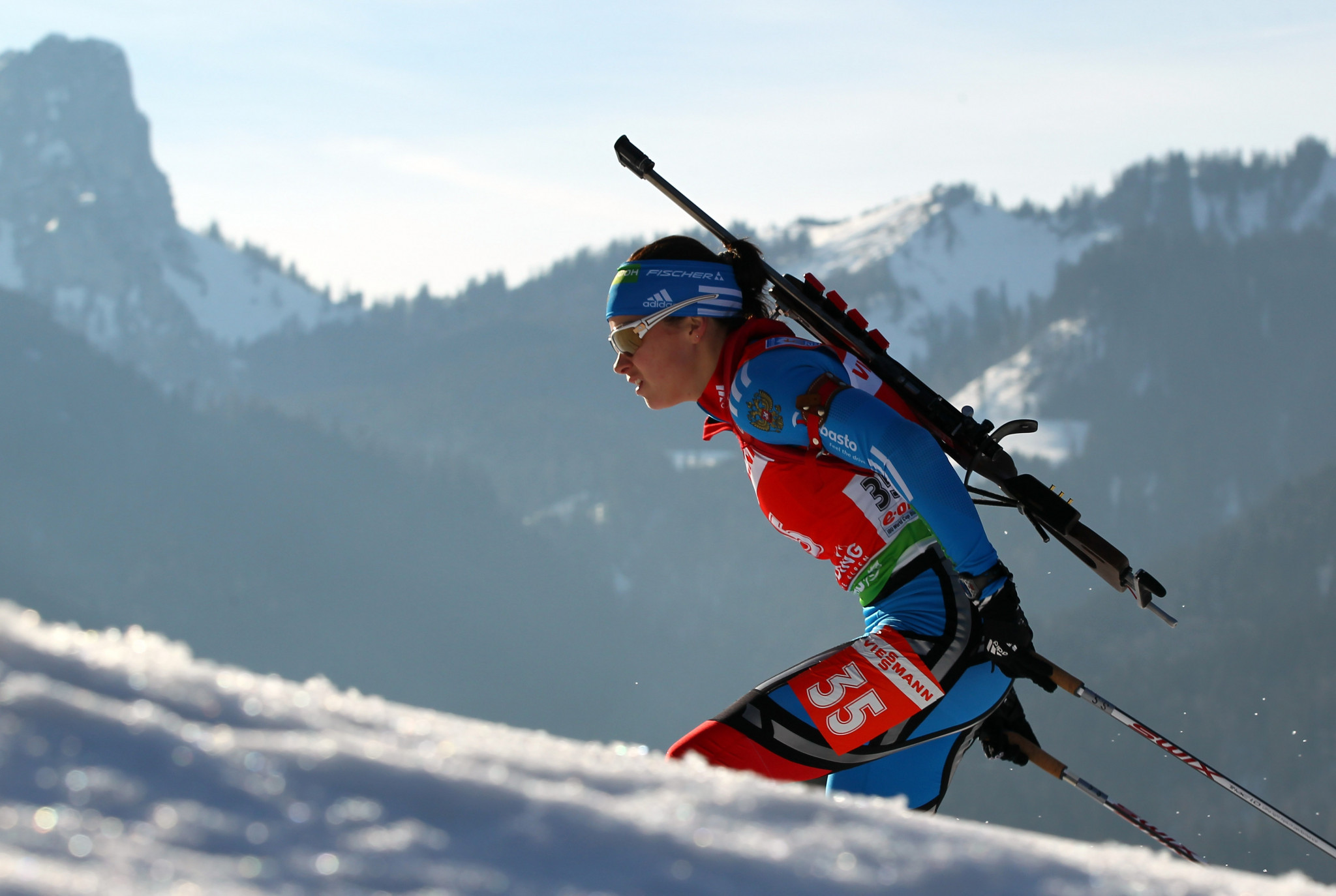 The Russian Biathlon Union remains a provisional IBU member following the doping scandal ©Getty Images