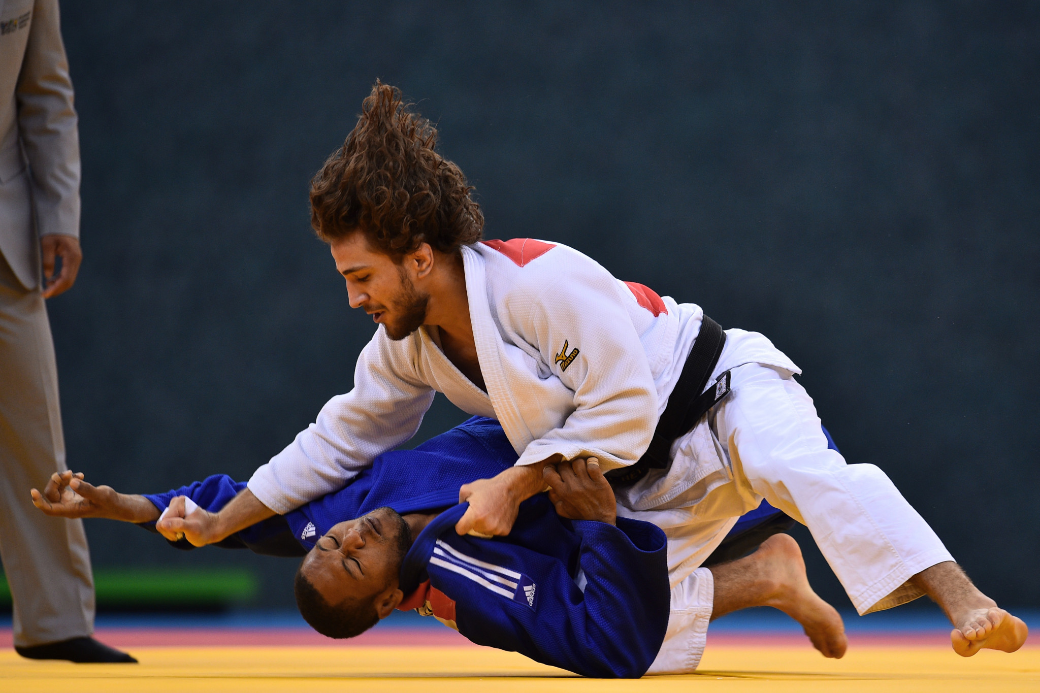 Hidayat Heydarov won gold at the IJF Baku Grand Slam ©Getty Images