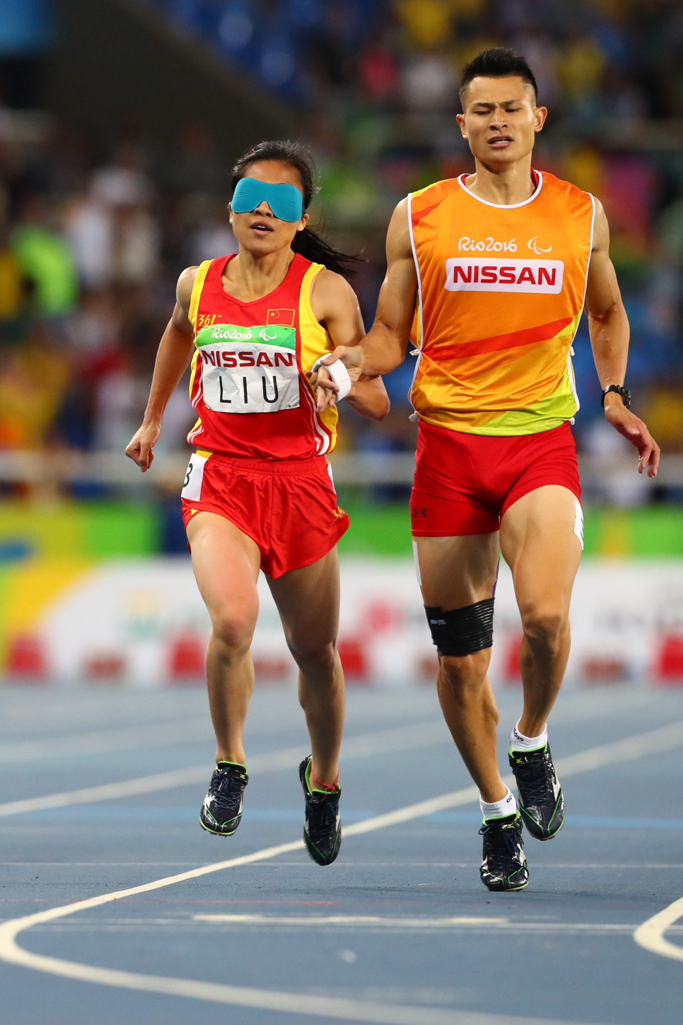  Cuiqing beats Zhou in 100m action replay at World Para Athletics Grand Prix in Beijing
