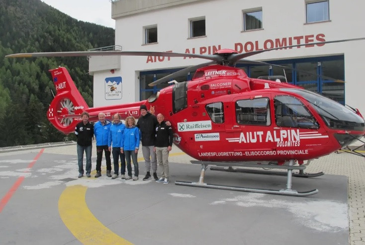Gisin returns to scene of crash in Val Gardena to thank organisers and rescue team