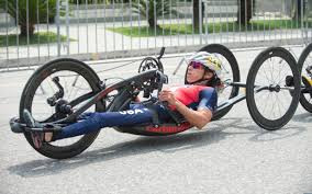 Alicia Dana took her second gold of the UCI Para-cycling Road World Cup in Corridonia ©Team USA