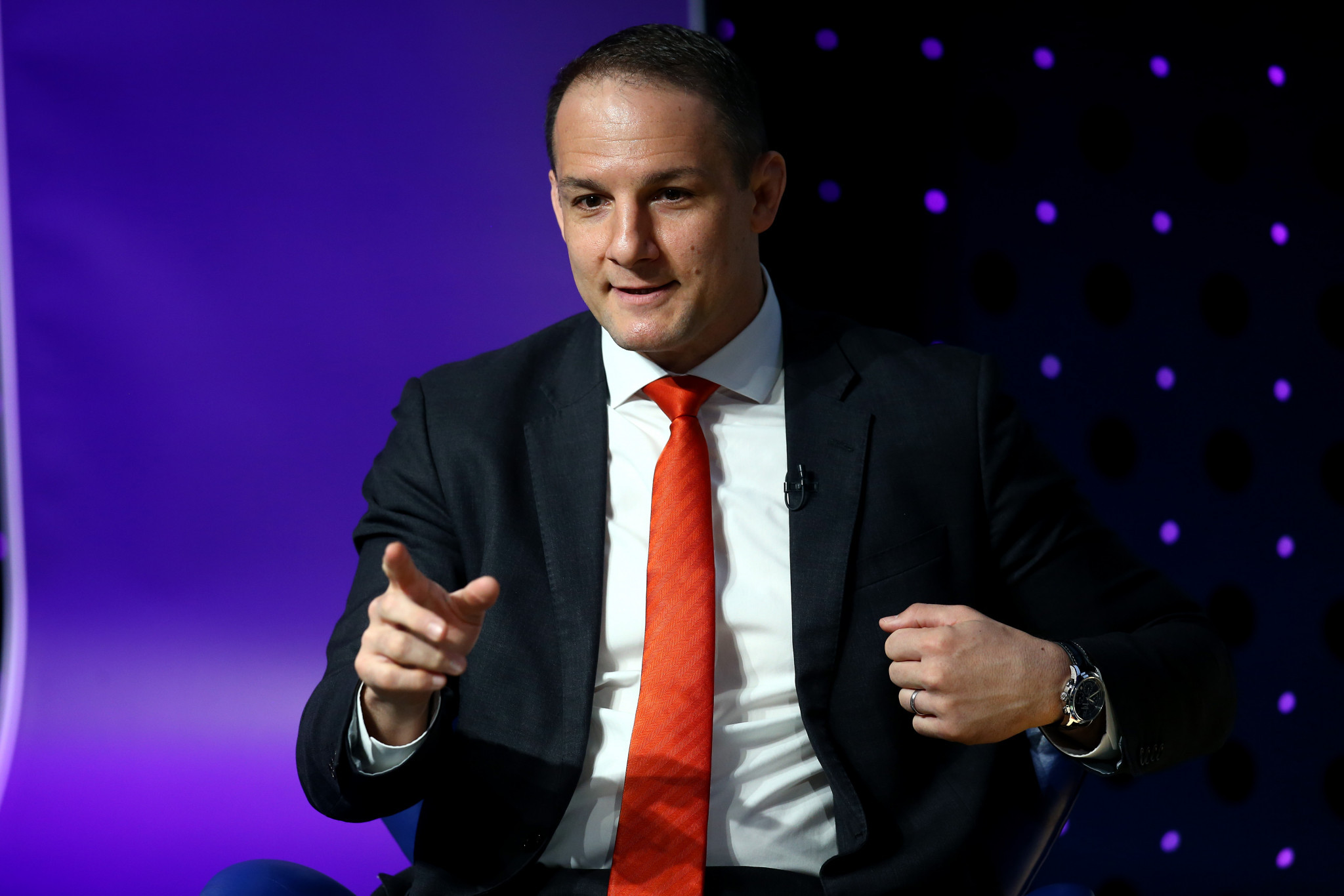 CGF chief executive David Grevemberg claims the organisation are taking a partnership approach to bidding ©Getty Images