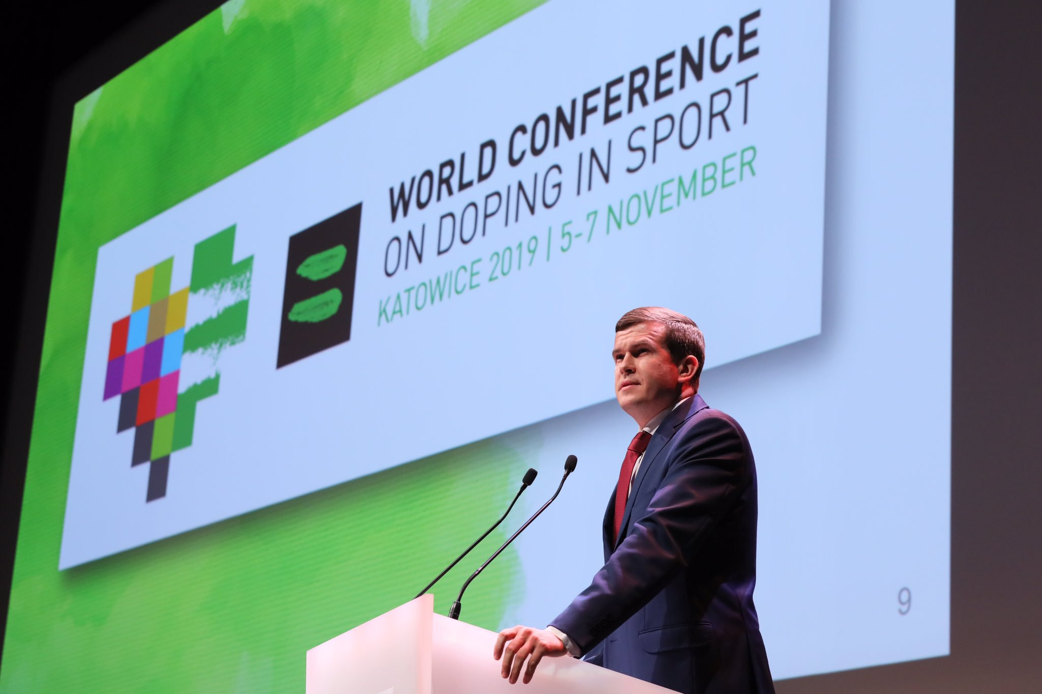 Witold Bańka is hoping to replace Sir Craig Reedie at the World Anti-Doping Agency ©Twitter