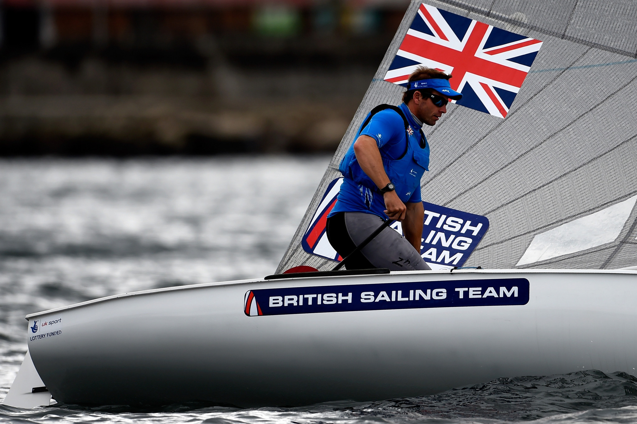 Britain's Ed Wright will be aiming to defend his title at the Finn European Championships in Athens ©Getty Images