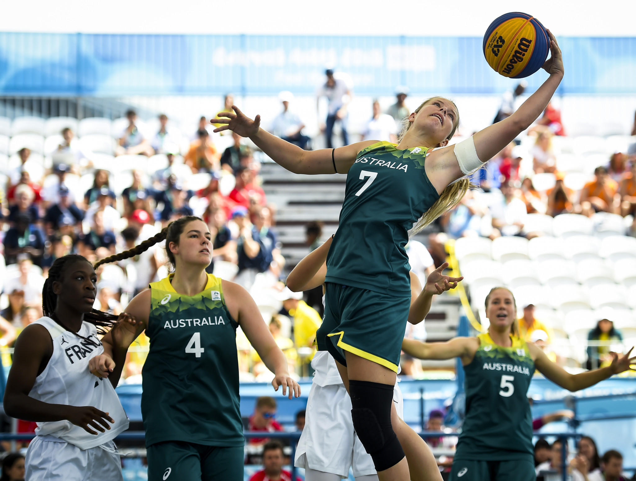 3x3 basketball featured at last year's Youth Olympic Games in Buenos Aires 2018 ©Getty Images