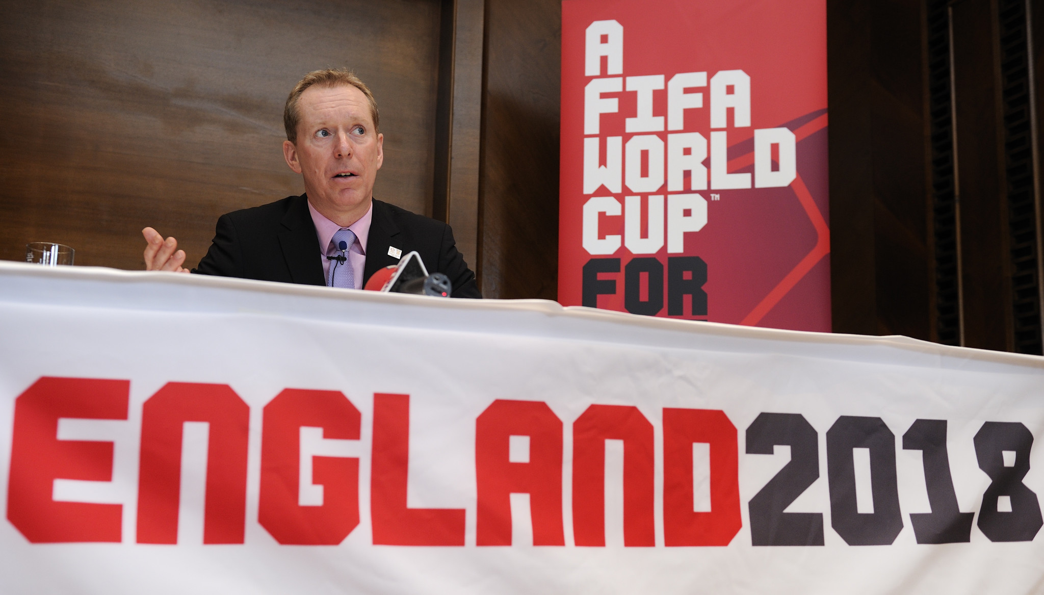 Andy Anson was the chief executive of the company behind England's bid to host the 2018 FIFA World Cup ©Getty Images