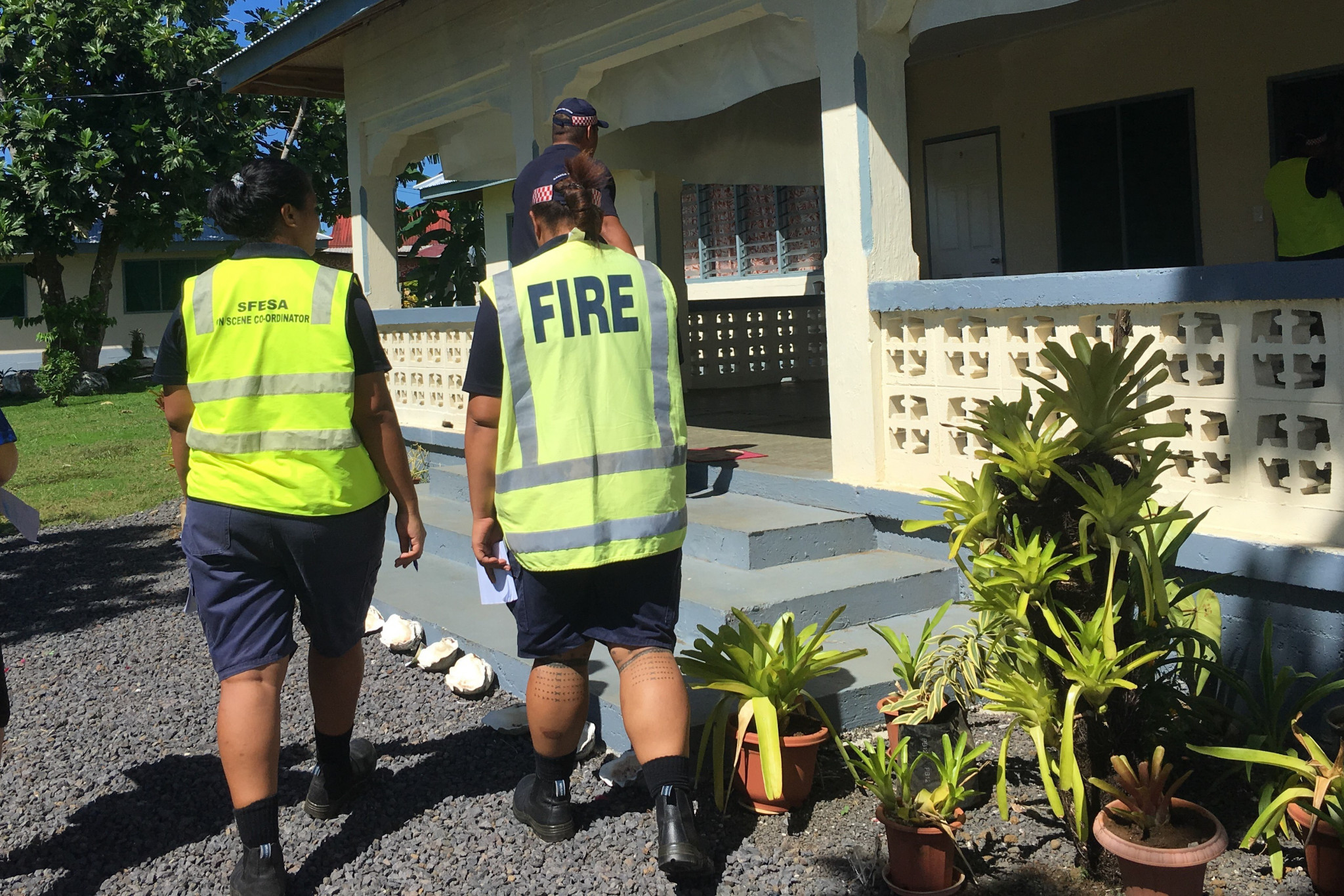 Inspections have been taking place to ensure safety ©Samoa 2019