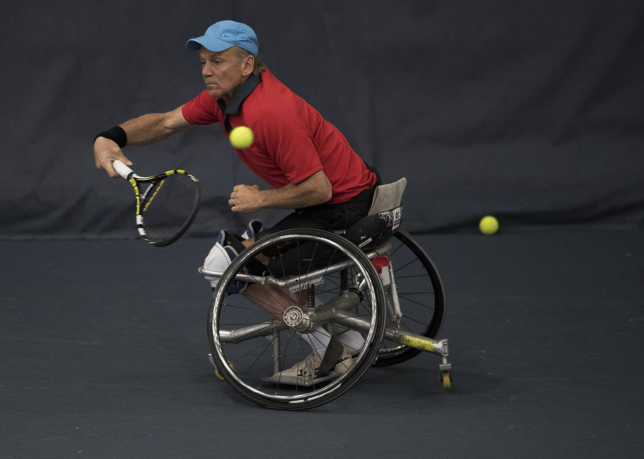 Martin Legner, pictured, contributed to Austria's 2-1 win over the United States in the men's event at the ITF Wheelchair Tennis World Team Cup in Ramat Hasharon in Israel ©Getty Images