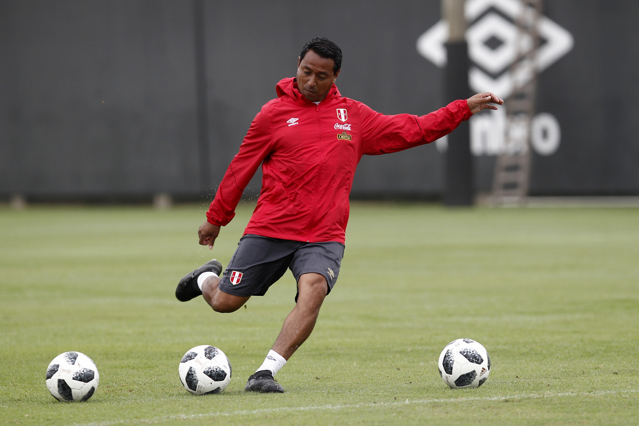 Nolberto Solano joined the coaching staff of the Peruvian senior team in 2017 ©Getty Images