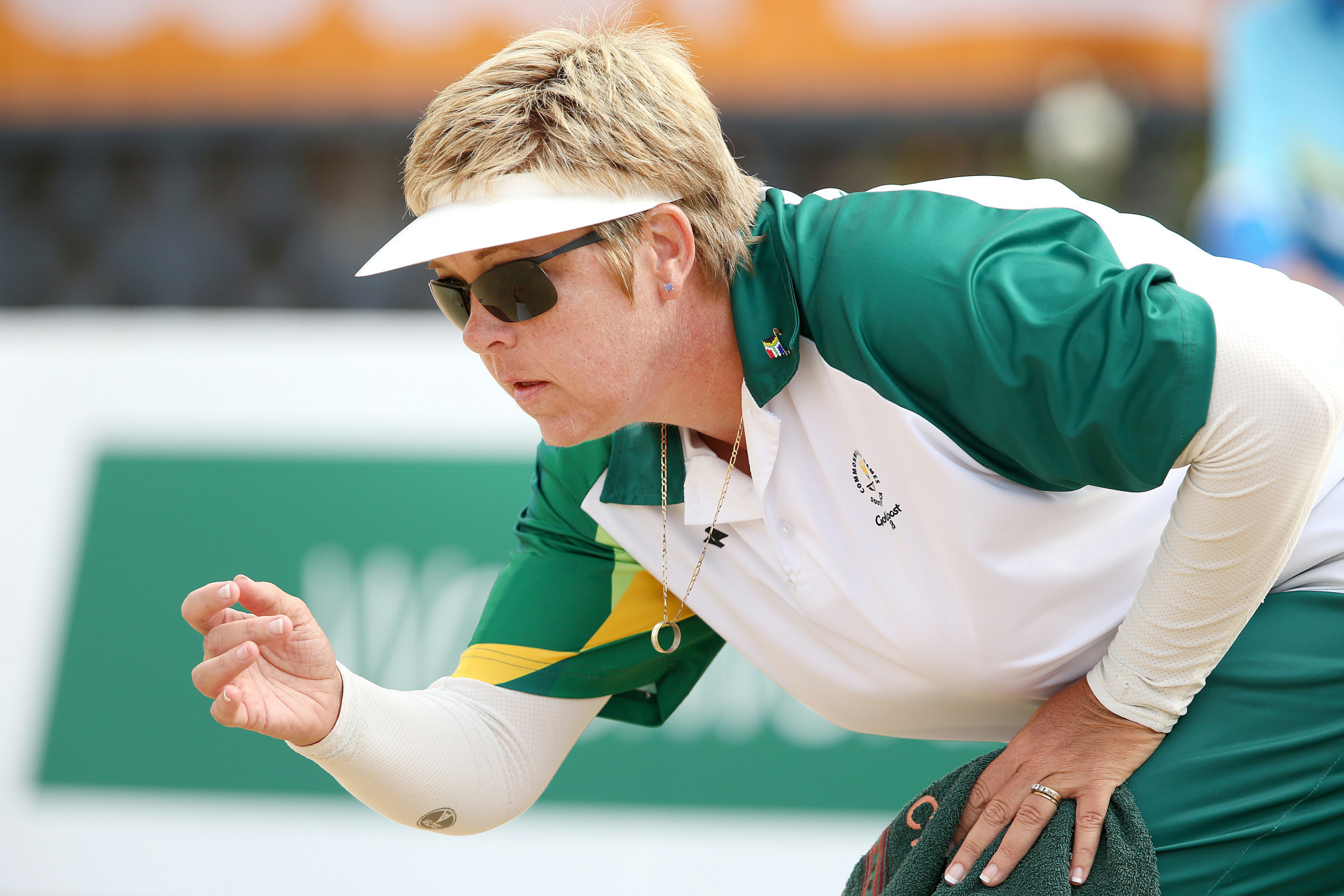 South Africa's Colleen Piketh dropped to second place in section one of the women's singles event ©Getty Images
