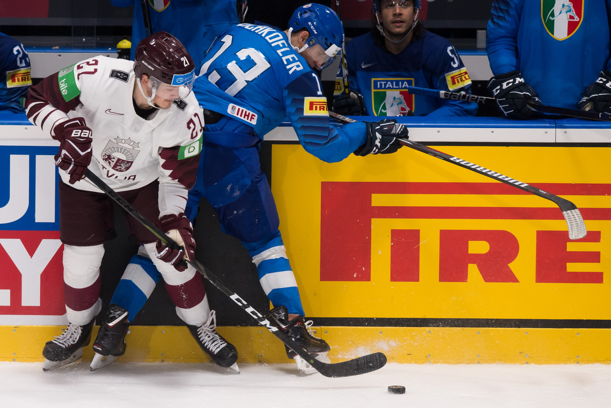 Latvia made it two wins from three matches in Group B by beating Italy 3-0 ©Getty Images