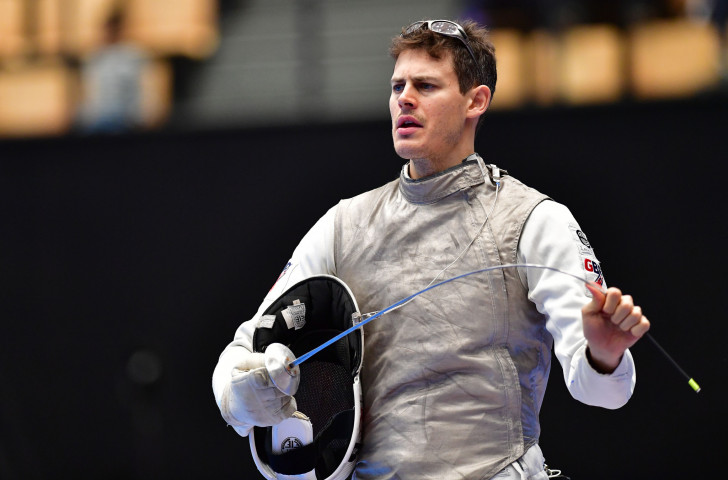 Brtain's Richard Kruse will defend his FIE Foil Grand Prix title in Shanghai this weekend ©Getty Images