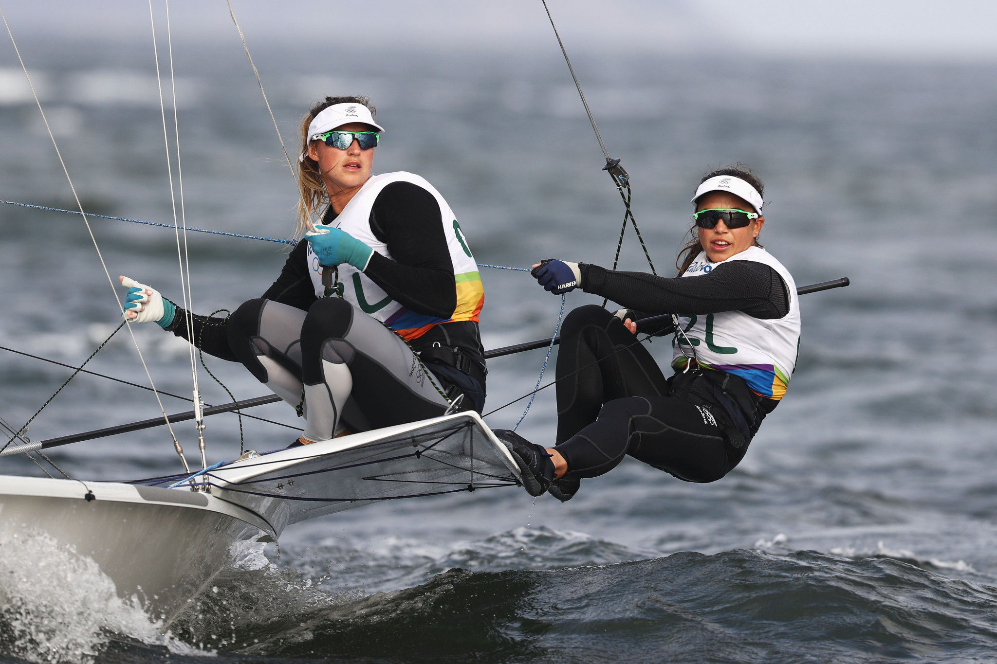 Olympic champions Grael and Kunze extend lead at 49erFX European Championships 