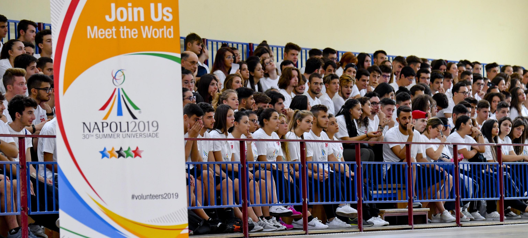 Naples 2019 announces 5,000 volunteer applications received for Summer Universiade