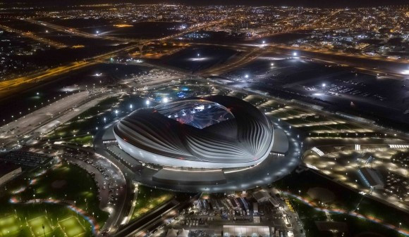 Al Janoub Stadium in Al Wakrah City is the second proposed Qatar 2022 FIFA World Cup venue to open its doors ©FIFA