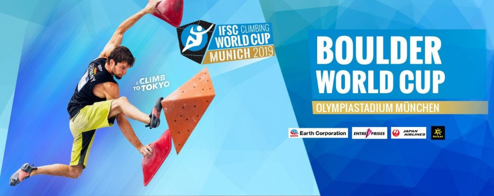 Munich will host the penultimate Bouldering World Cup of the season this weekend ©IFSC